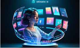 AI advertising creative dashboard for AdCreative.ai article.