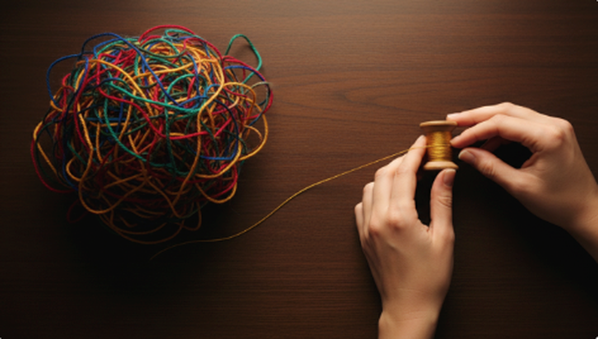 A visual representation of clarity and decision making